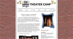 Desktop Screenshot of onstagetheatercamp.com